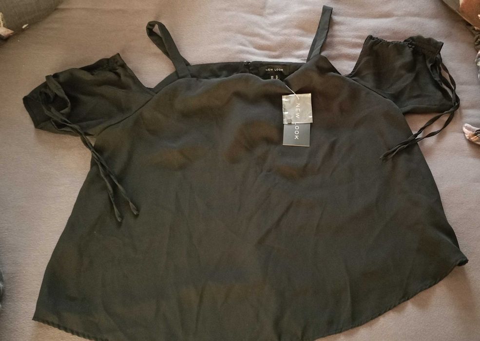 Bluzka New Look – odkryte ramiona i super krój! Nowa z metką