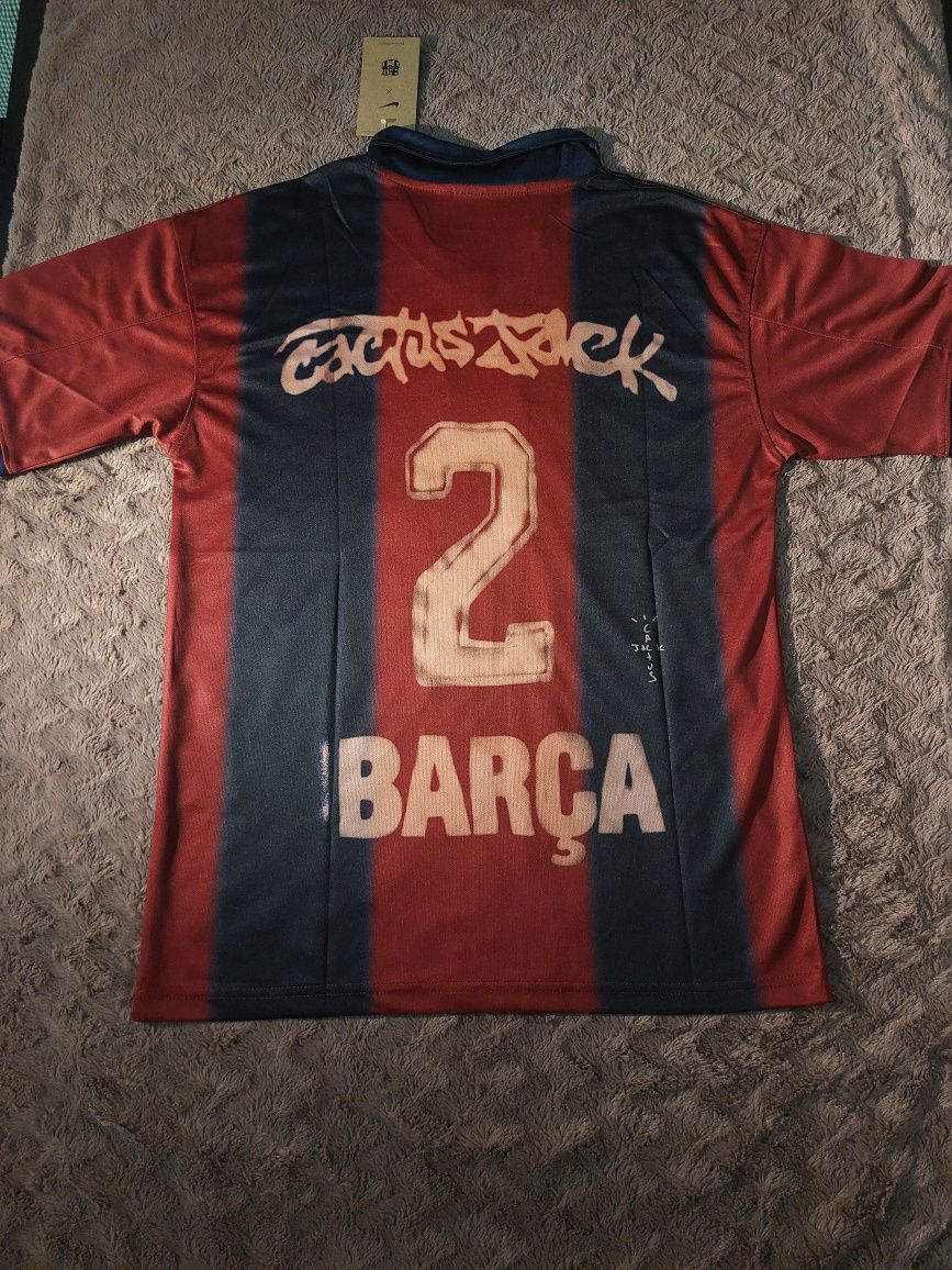 Camisa Futebol FC Barcelona X Travis Scott Cactus Jack