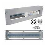 Panel Dystrybucji Napięć RACK 19" 3U/60/22xS DIN TS35/TH35 Stalflex