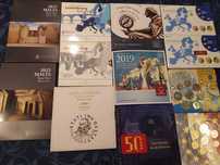 Carteira Moedas serie anual BNC BU Proof Euro Set 1999 a 2025