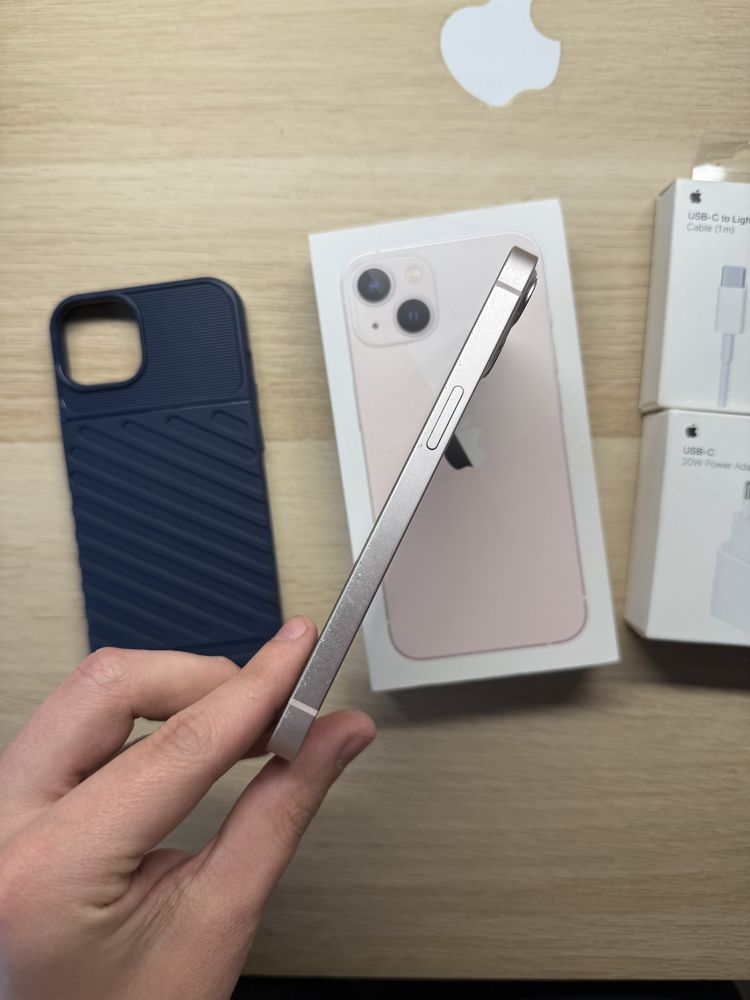 iPhone 13 128gb różowy bateria 100% komplet