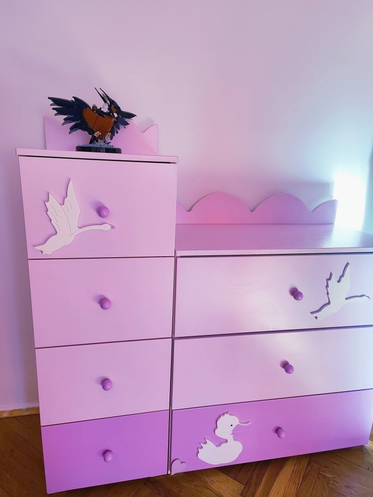 Dwie komody Baggi Swan włoskie meble