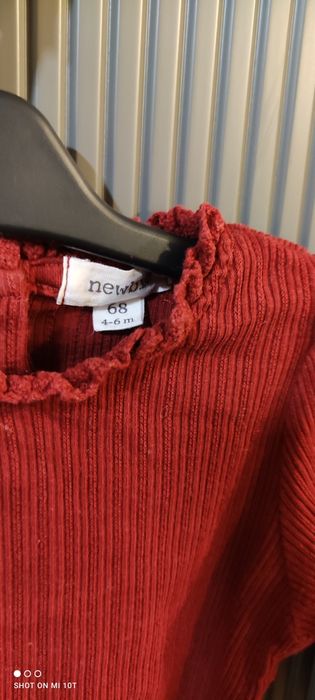 Body niemowlęce KappAhl Newbie rozmiar 68