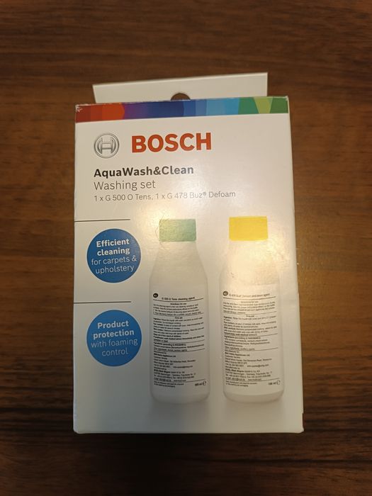 Worki do odkurzacza+płyn do prania dywanów