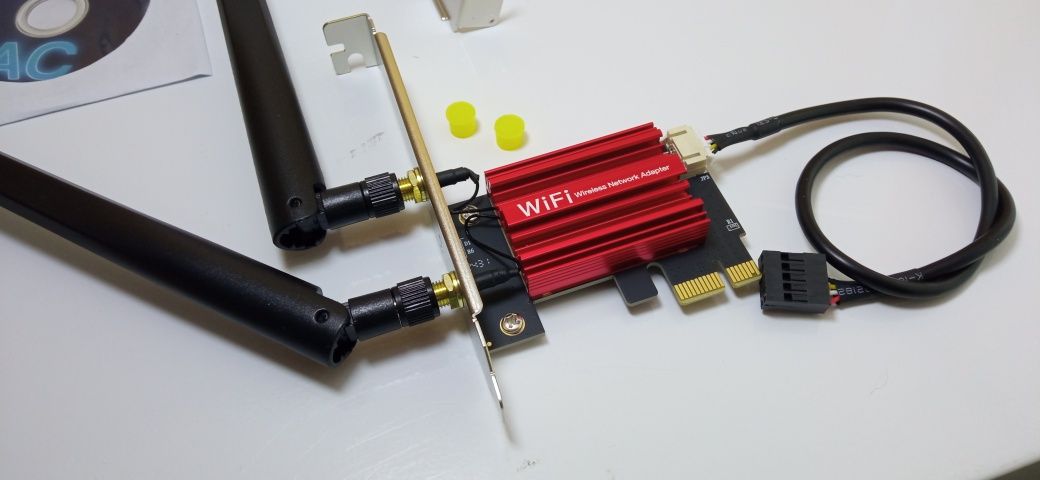 Новий адаптер Fenvi Wi-Fi PCI-E 1200 Мб/с 2.4/5 Ghz + Bluetooth 4.0