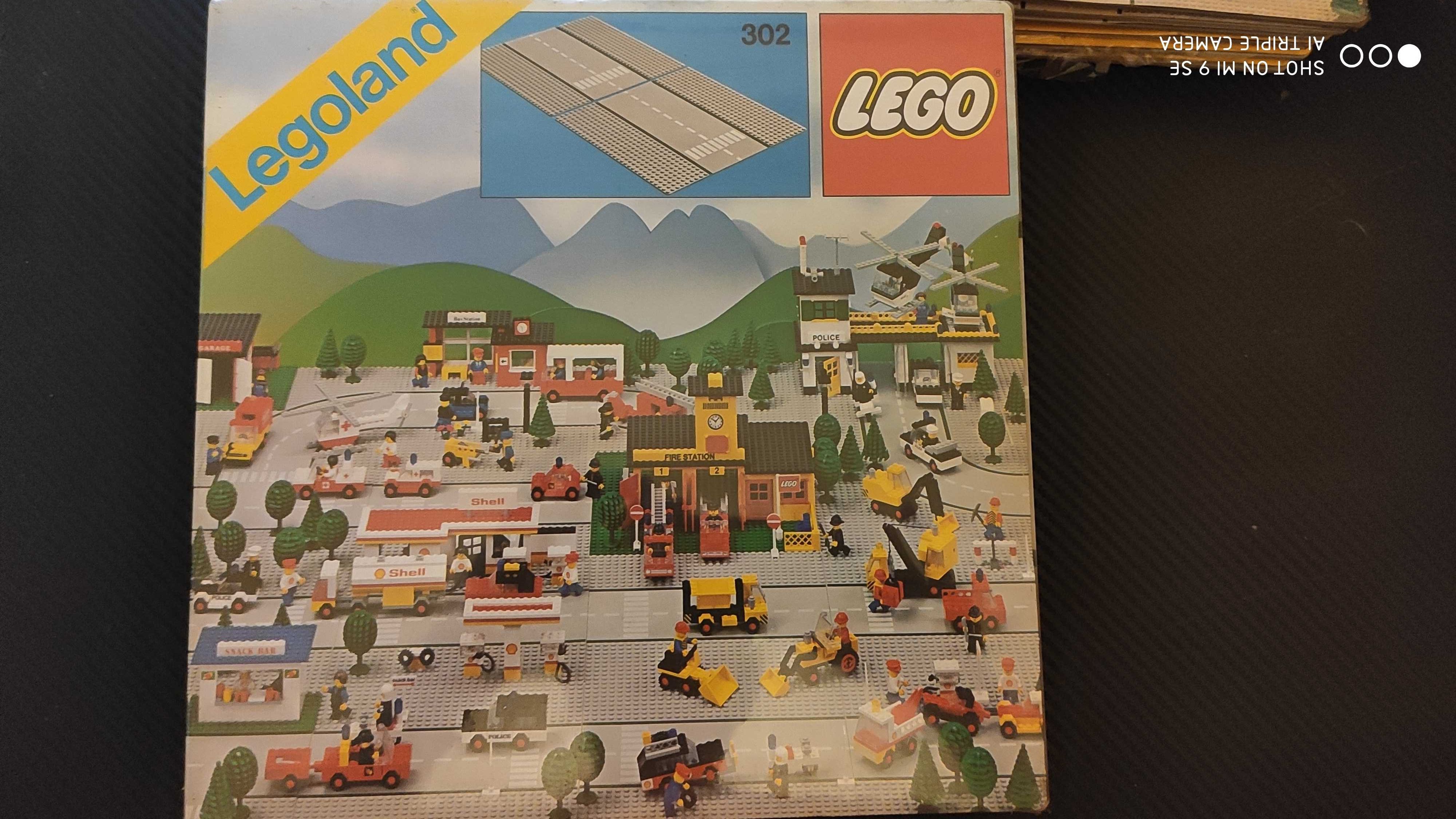 LEGO 302 placas / bases rectas NOVAS 1978