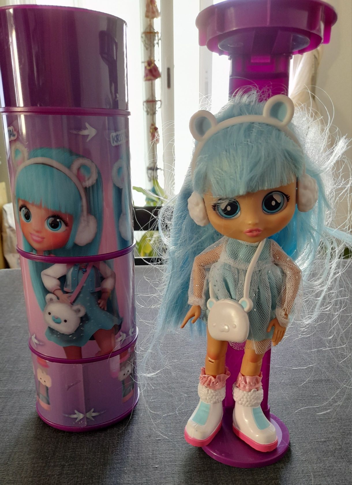 Boneca com acessórios