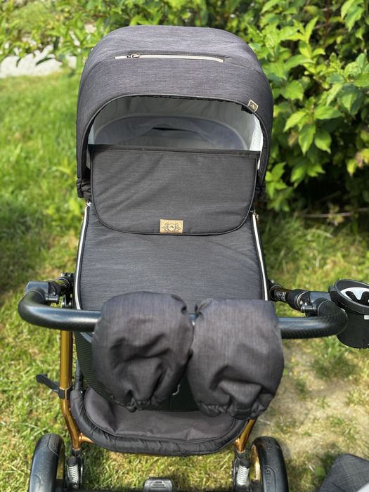 Wózek 2w1 Adamex Reggio z fotelikiem i baza isofix