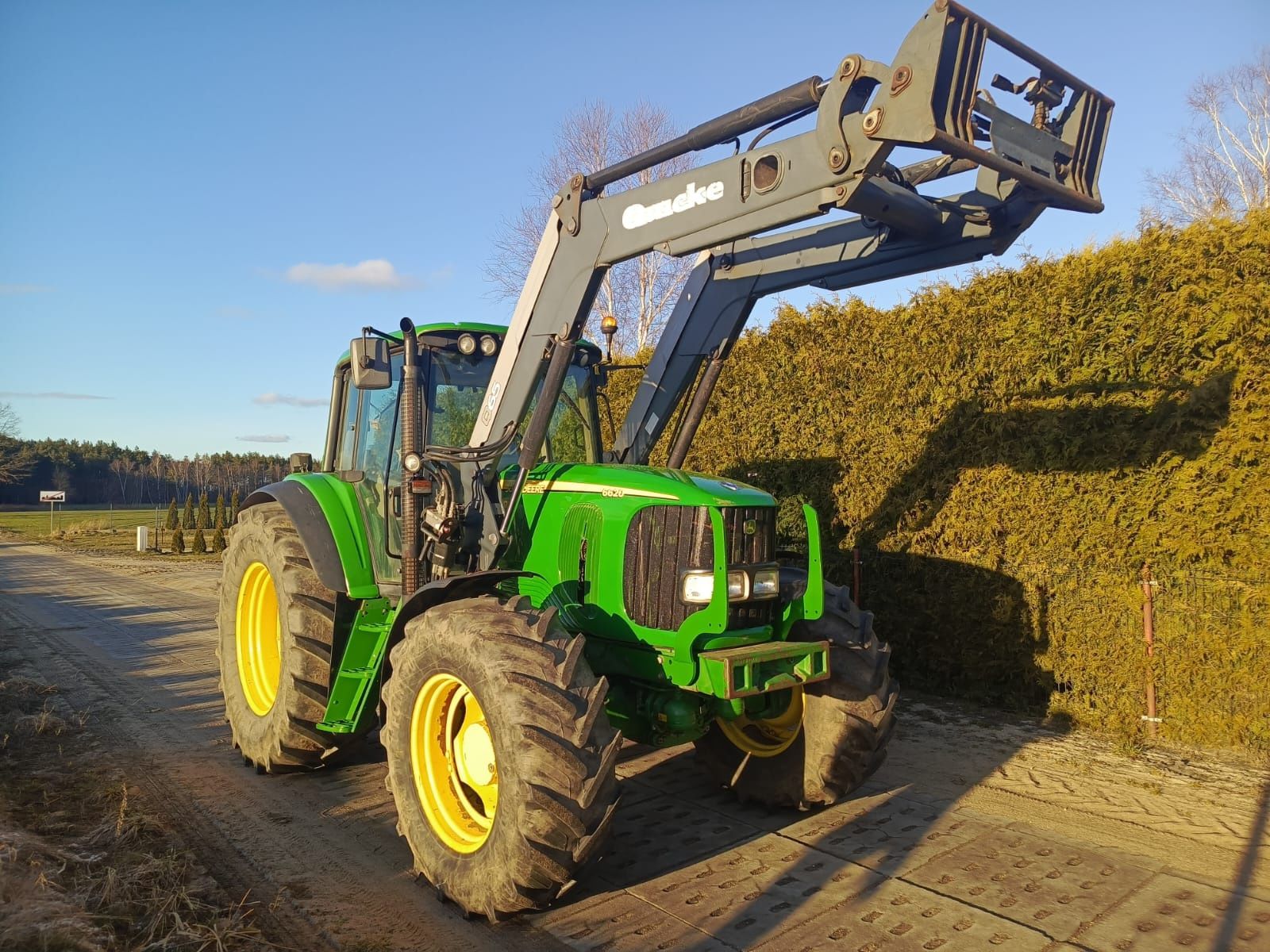 John Deere 6620 z Turem Ouick Q65