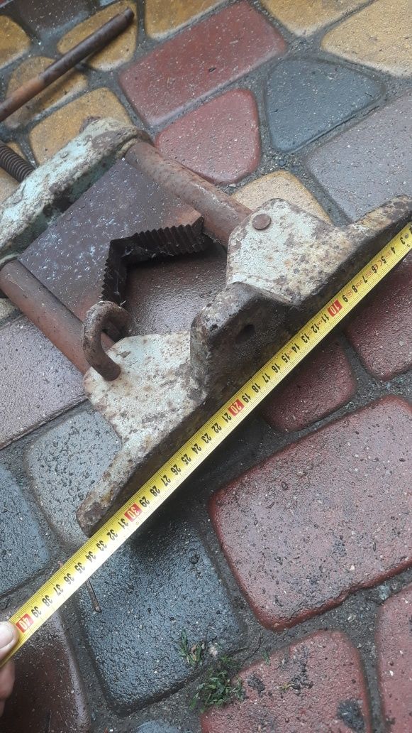 Imadło Chydrauliczne Duże PRL sprawne bez uszkodzeń