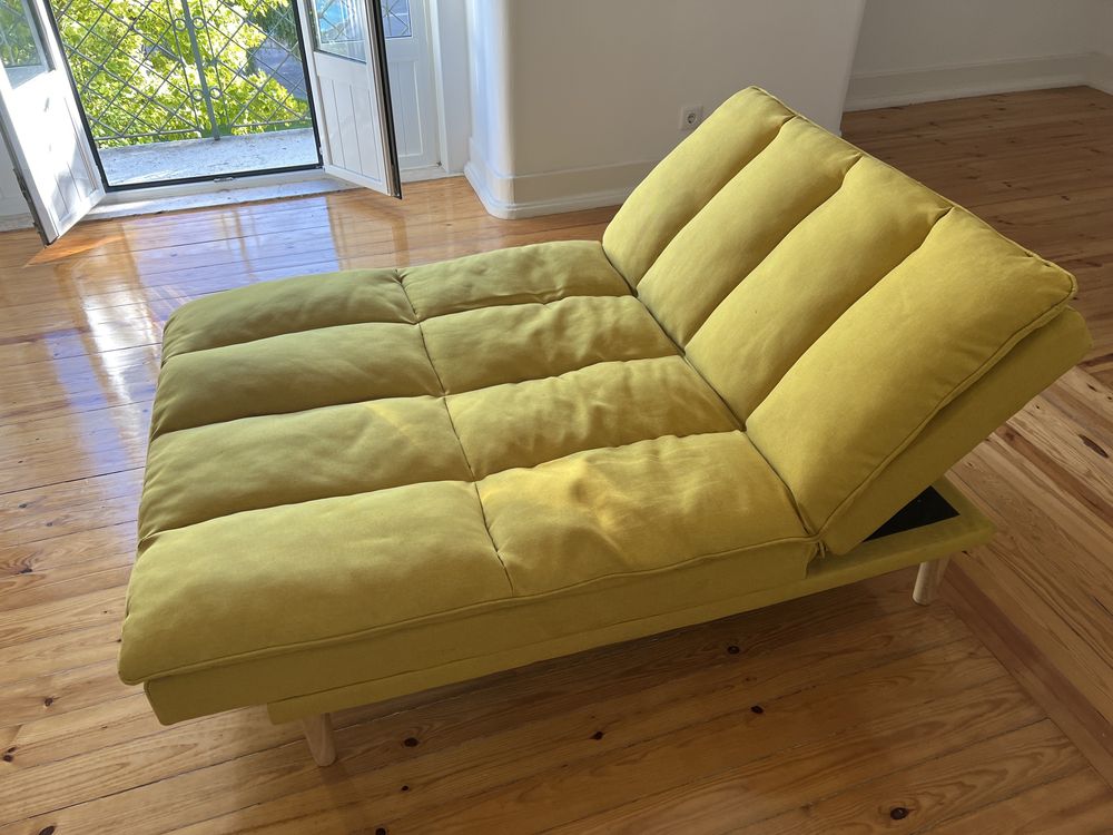 Sofa amarelo Sklum