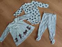 rozm. 68 piżamka H&M body śpioszki