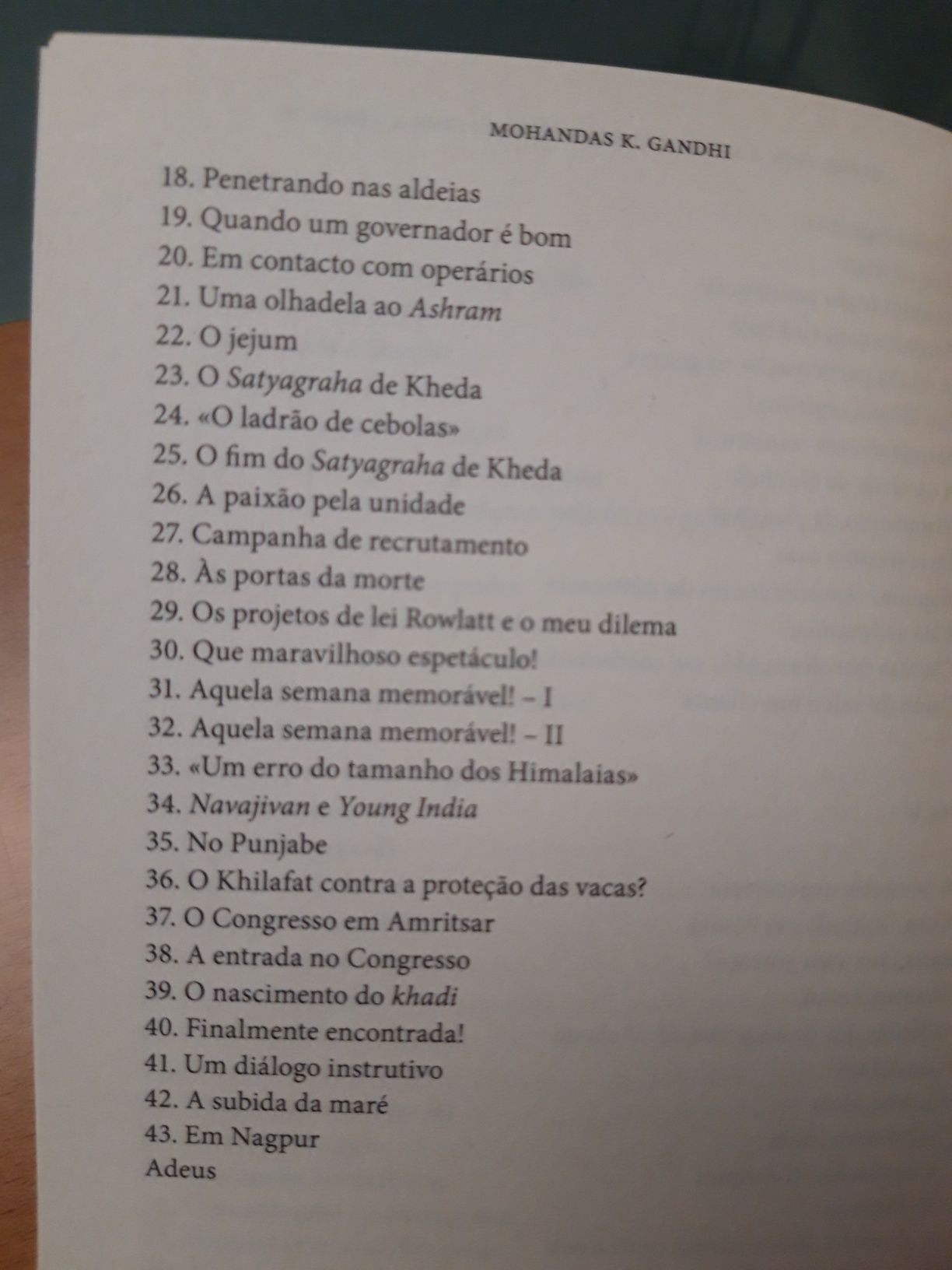 Colecção "Gandhi: A Minha Vida e as Minhas Experiências com a Verdade"