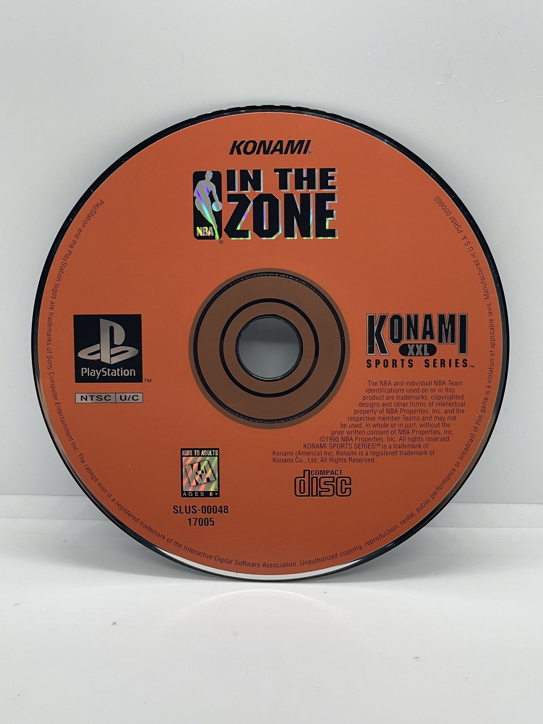 NBA in the Zone PS1 NTSC-U (CD) PSX Po Angielsku