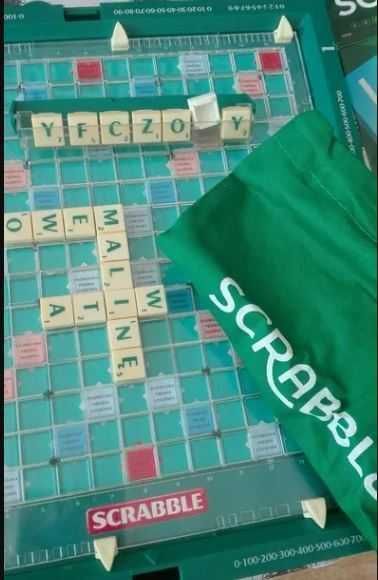 Orygin. podróżne SCRABBLE TRAVEL Mattel - w. polska (po konwersji)