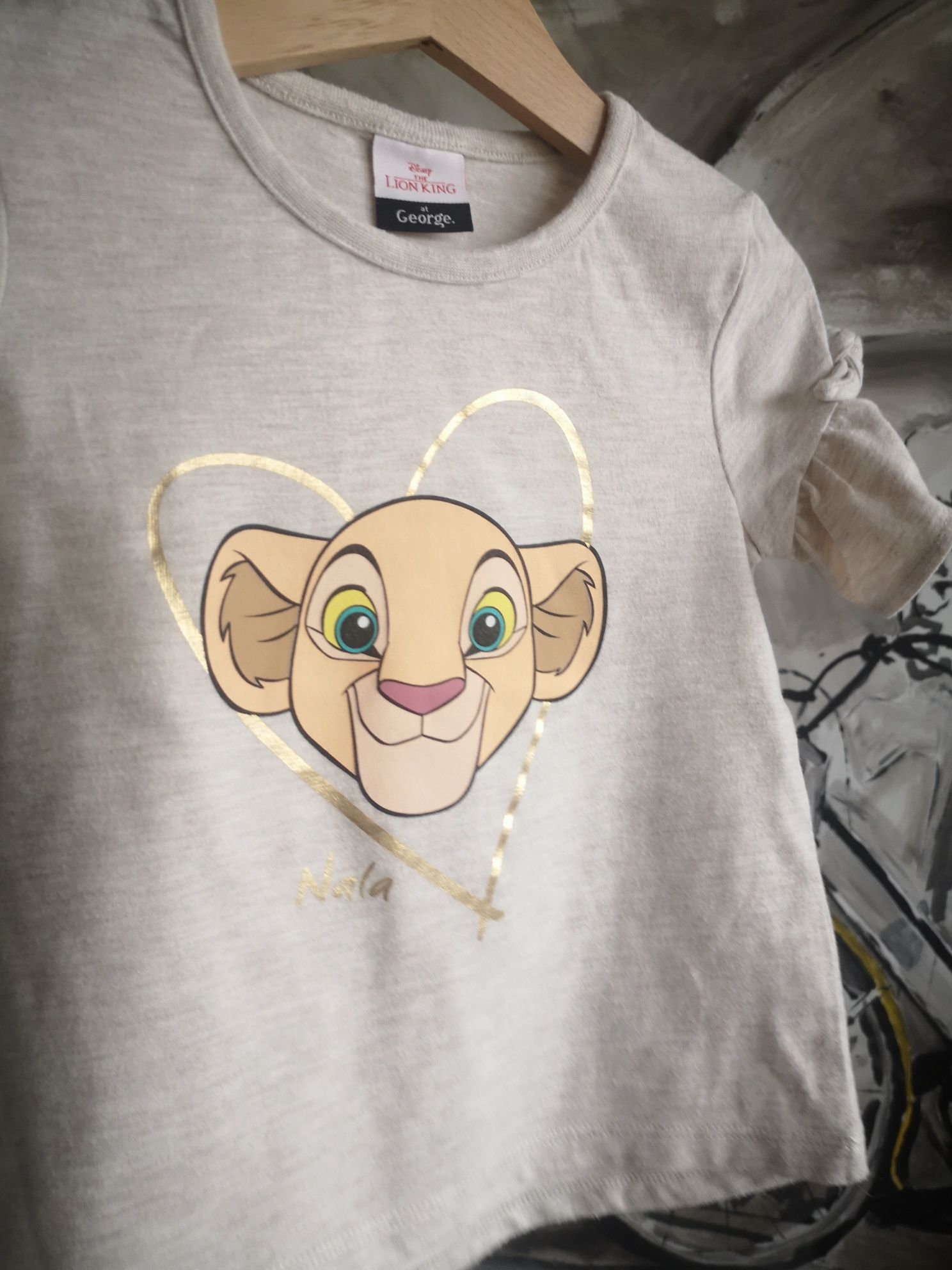 Bluzka z disney król lew 92-98 cm
