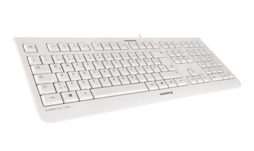 Klawiatura Cherry KC1000 (JK-A0100EU-0) biała QWERTY