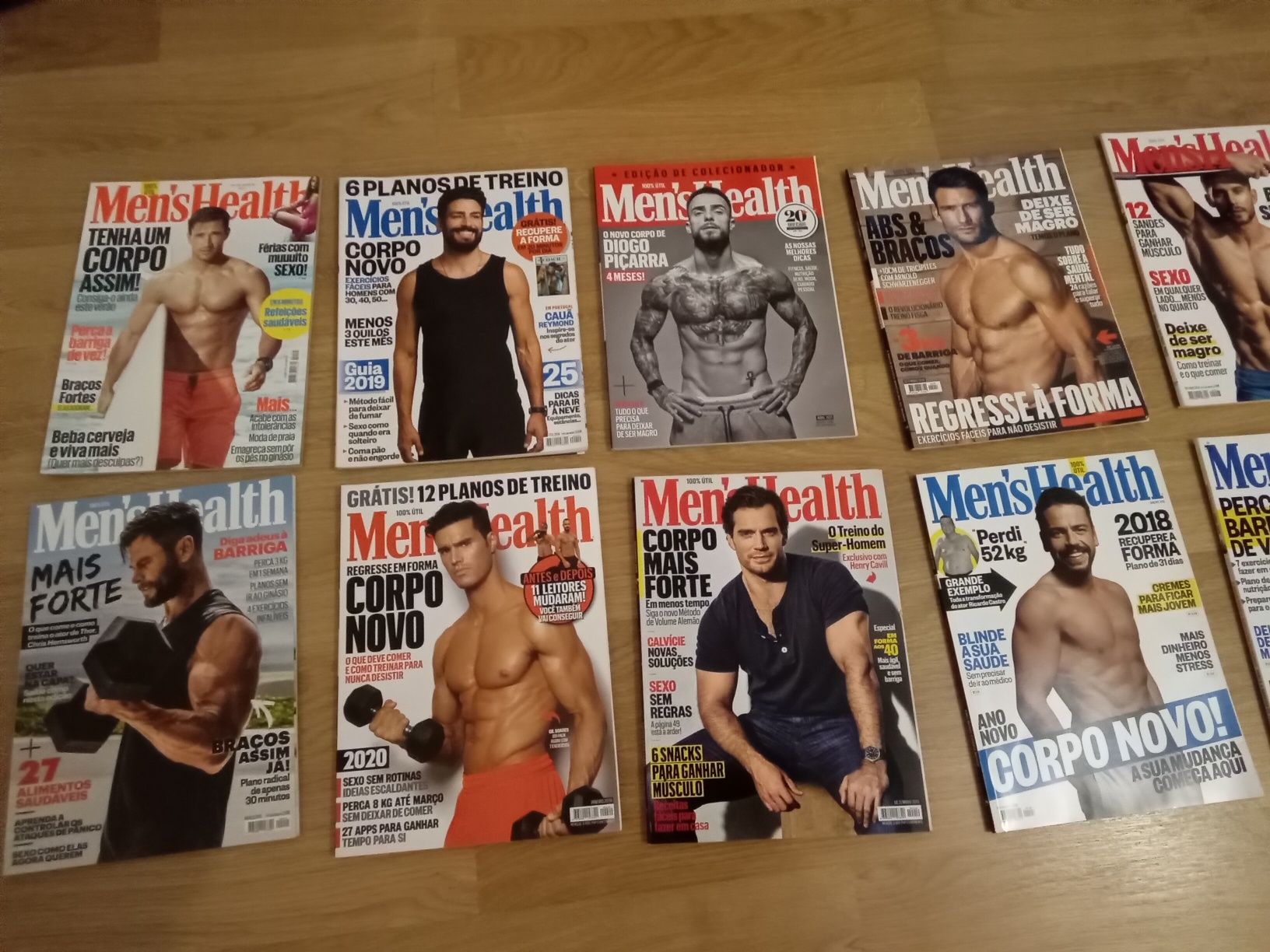 16 Revistas Men's Health + 6 Revistas Sport Life