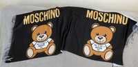 Moschino nowy szal damski logo moschino Itally