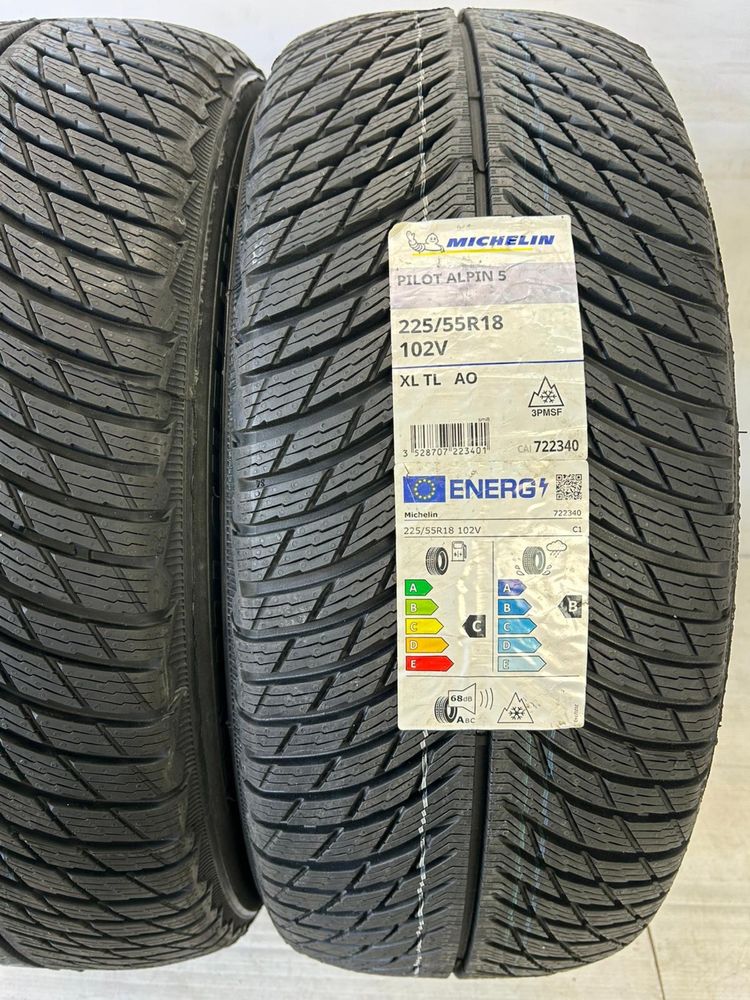 225/55r18 Michelin Pilot Alpin 5 100V XL TL A0