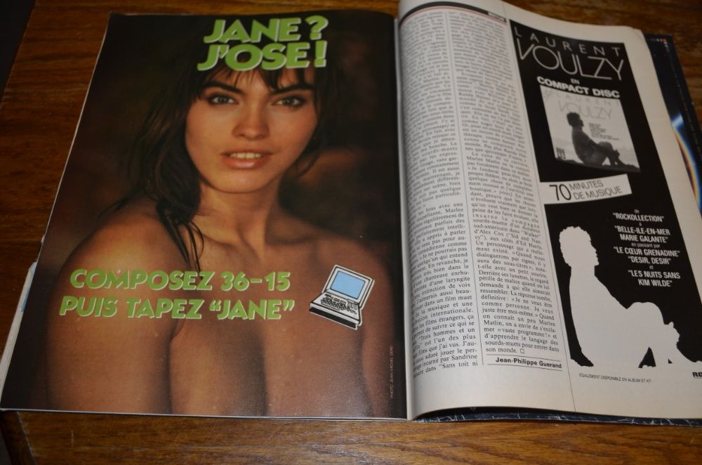 Magazine Première 1987
