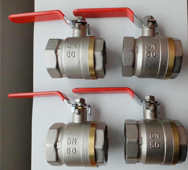 Кульовий кран латунний великий Formec 1 1/2 DN40 Італія