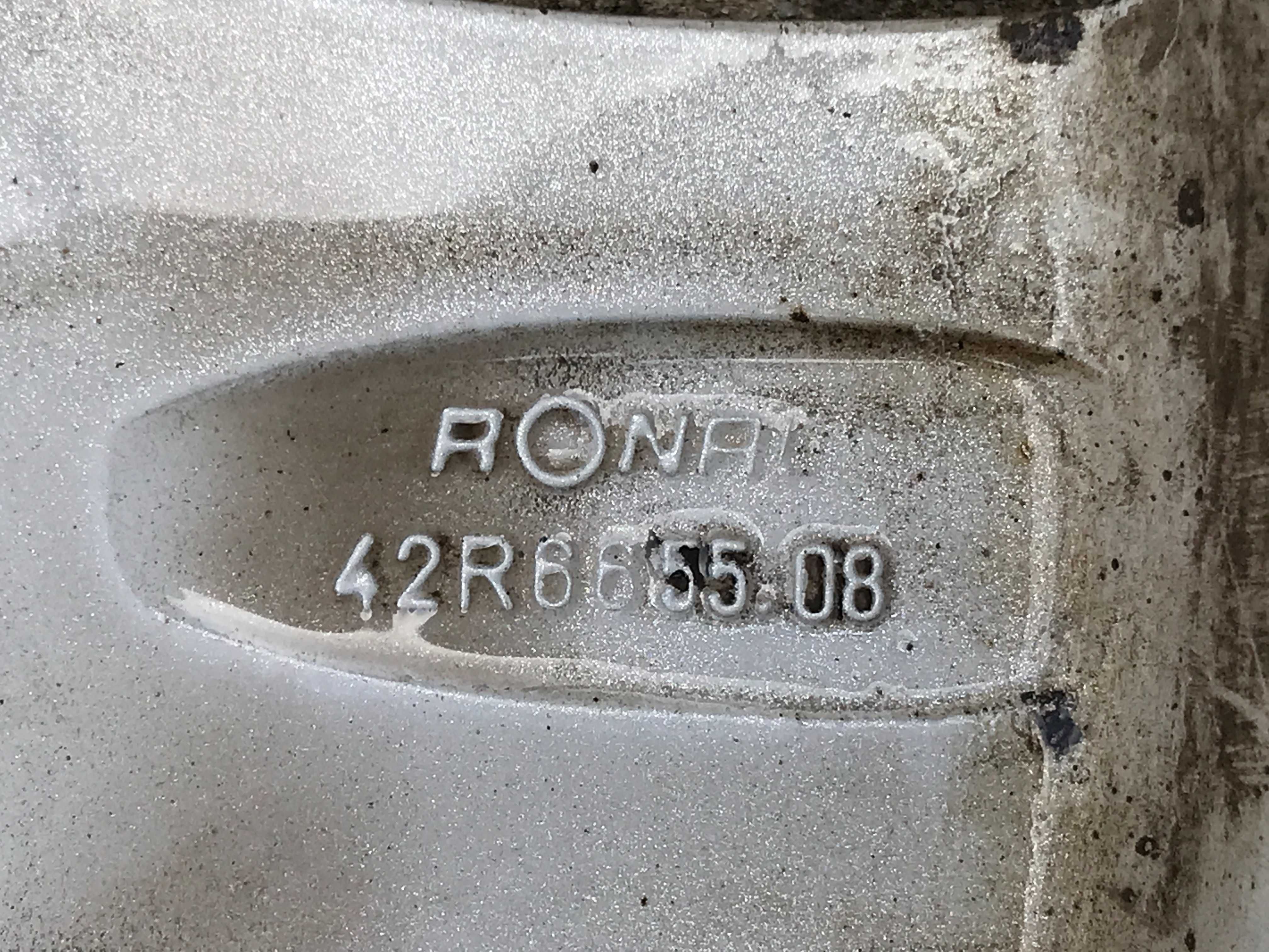 Диски легкосплавні R16 RONAL, для гуми 205/55/16