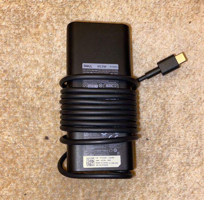 Zasilacz Dell 65W do laptopa oryginał