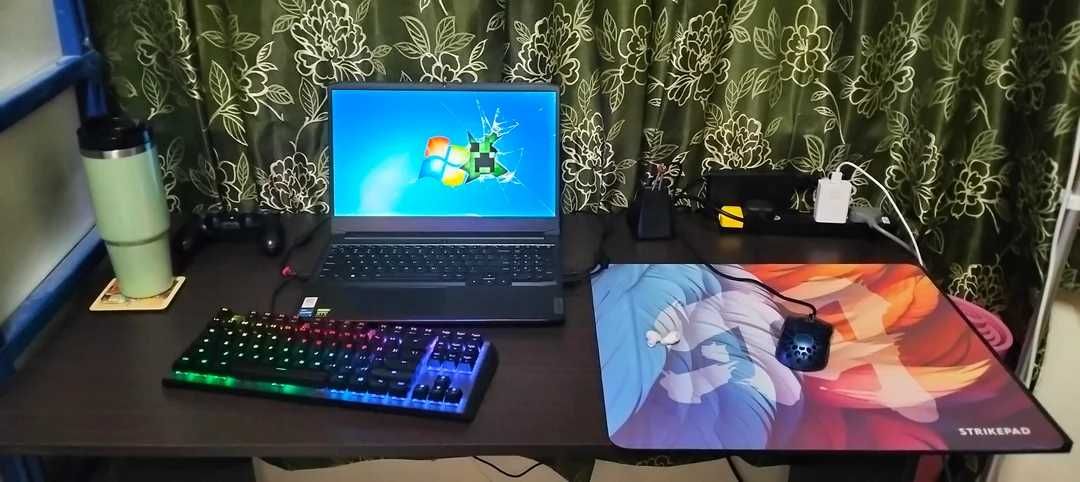Ігровий килим для миші зі скловолокна fantech strikepad игровой коврик