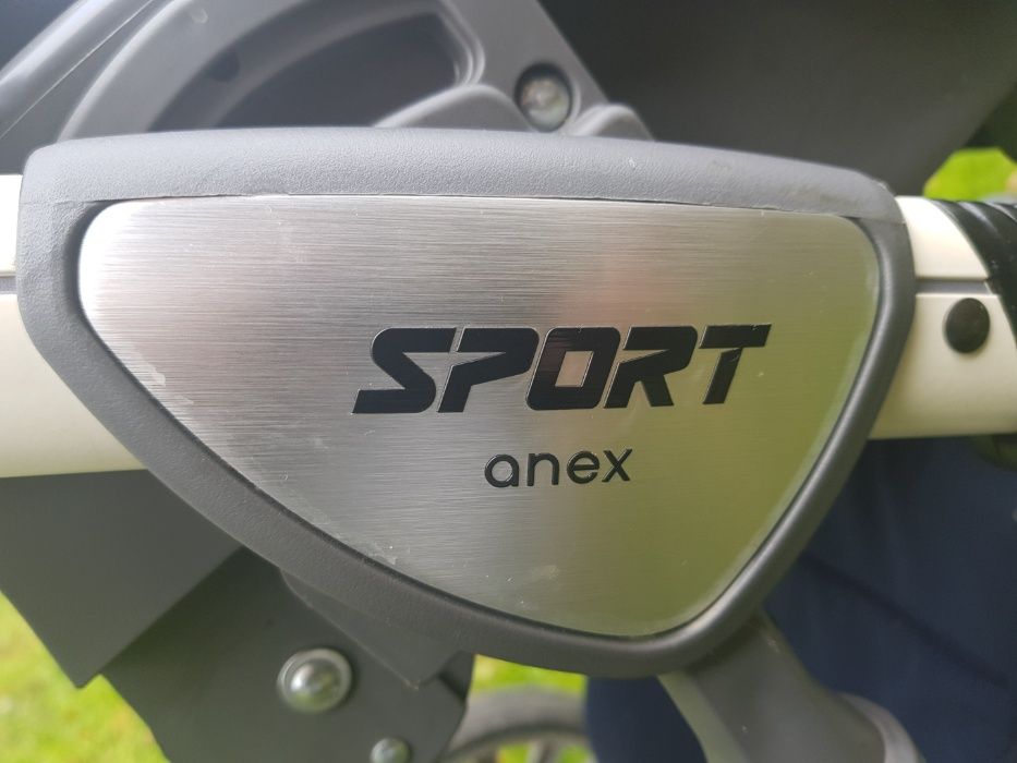 Anex Sport 2w1 Biało granatowy