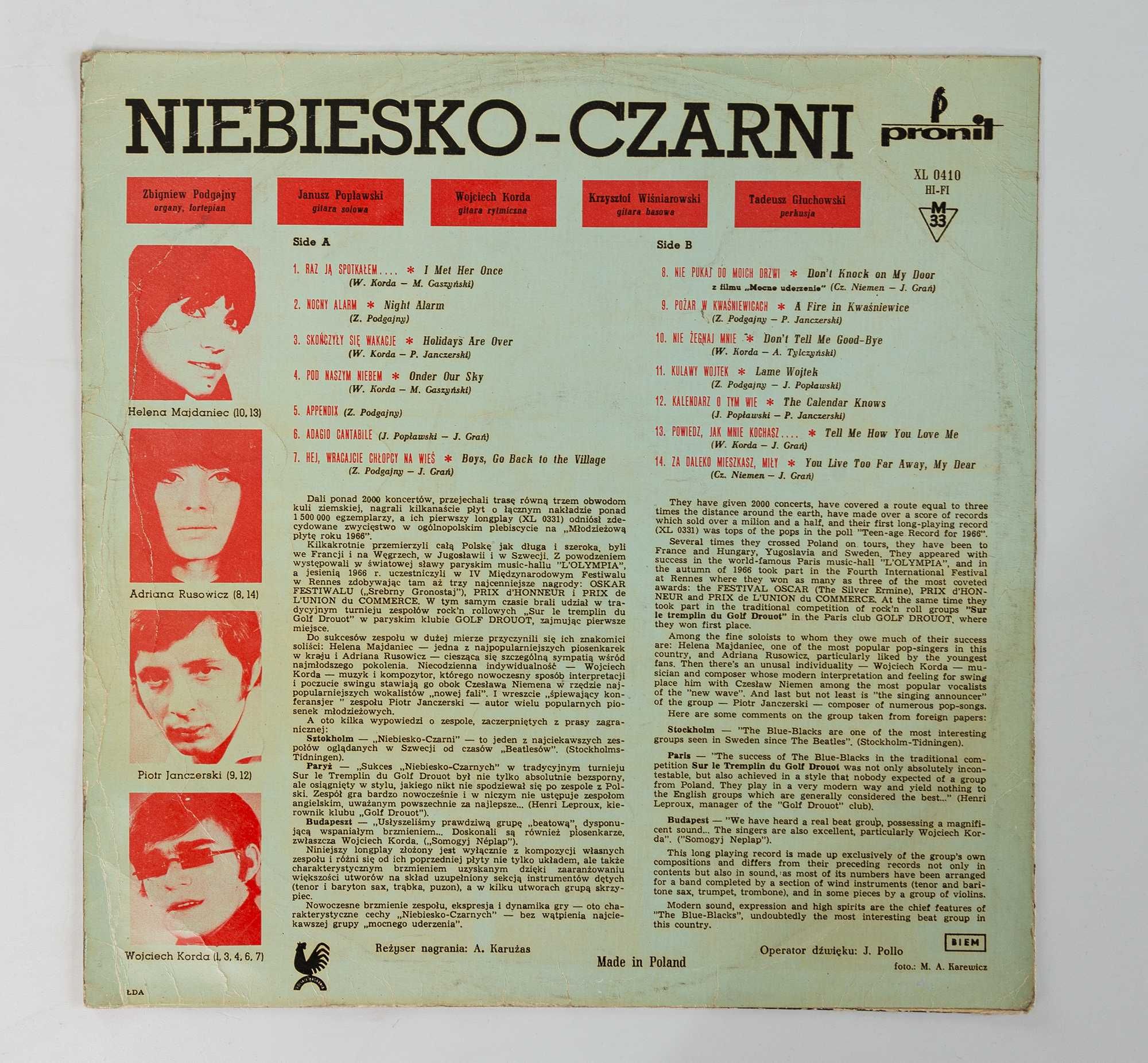 Niebiesko-Czarni Alarm! Pronit okładka