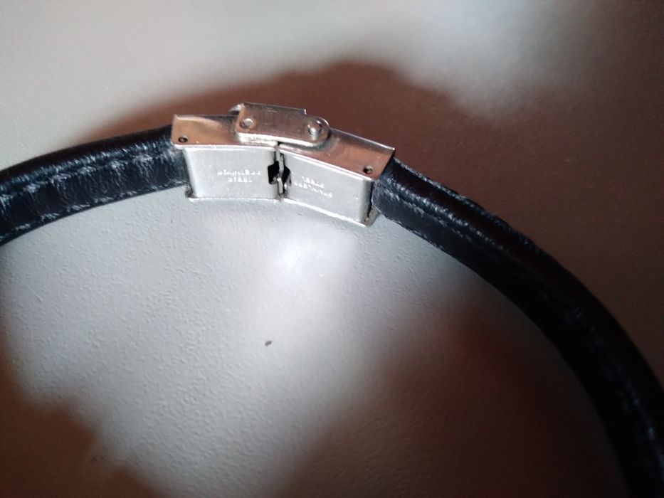 Bransoletka skórzana męska.