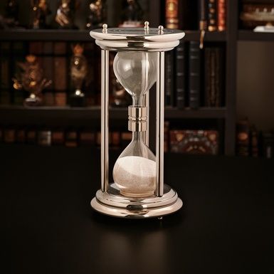 Новые!! Винтажные большие песочные часы Ross London + Подарок