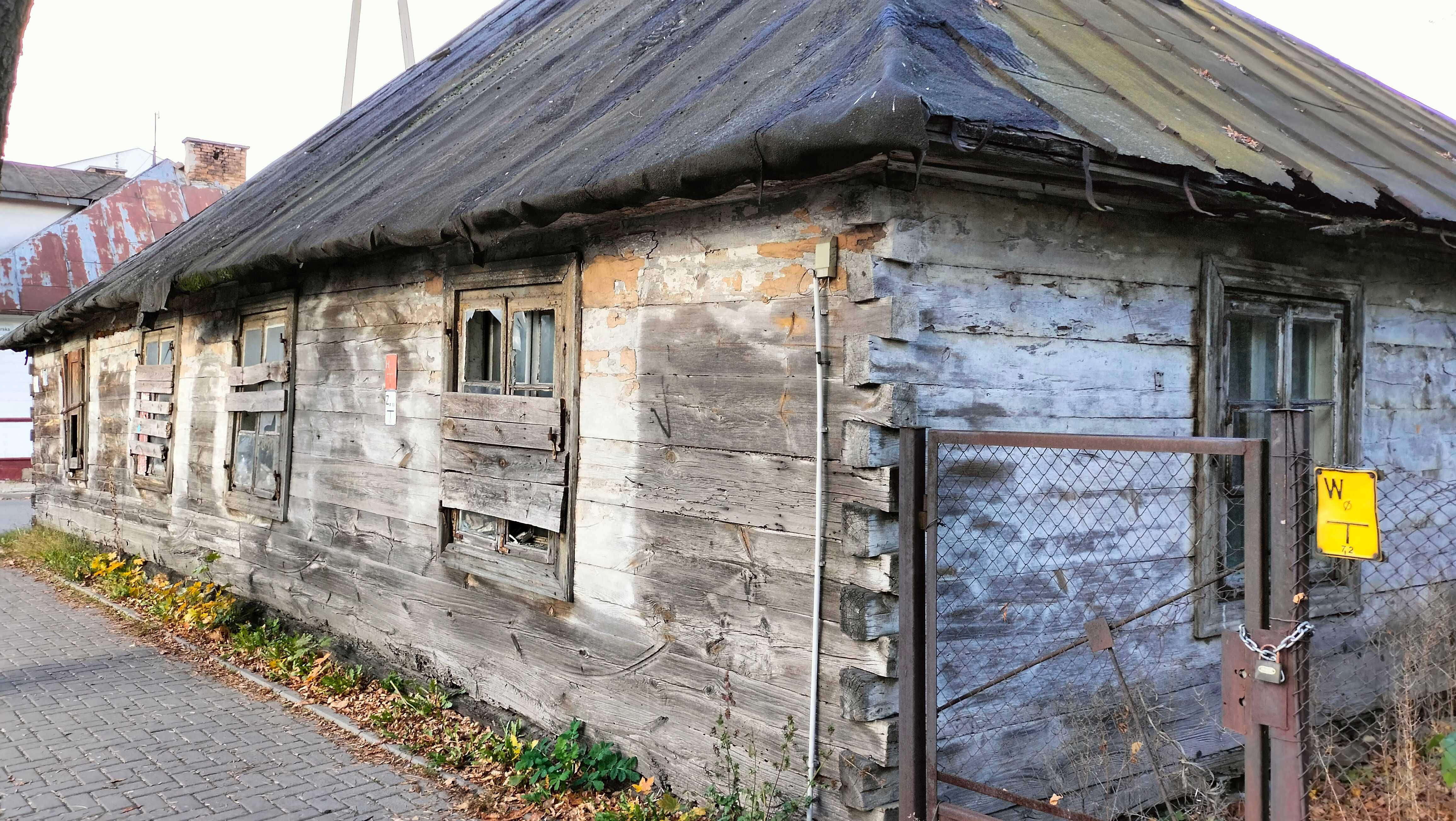Rozebrany dom modrzew 200 lat z bala do rozbiórki przeniesienia 160m2