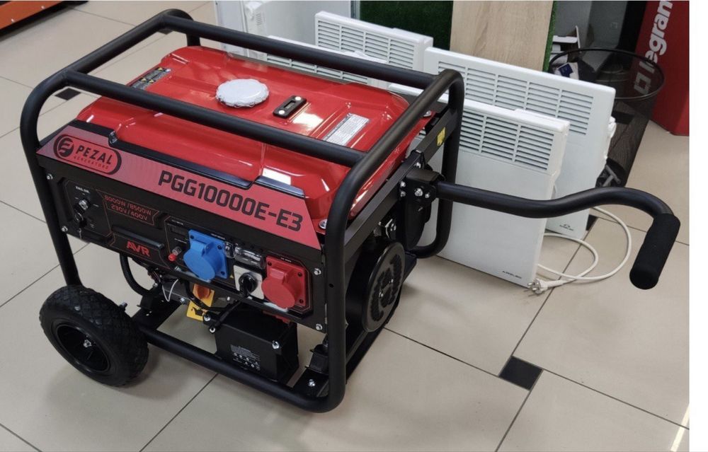 Генератор Pezal PGG10000E Е3 | 8 кВт | Бензиновий | Електростарт | AVR