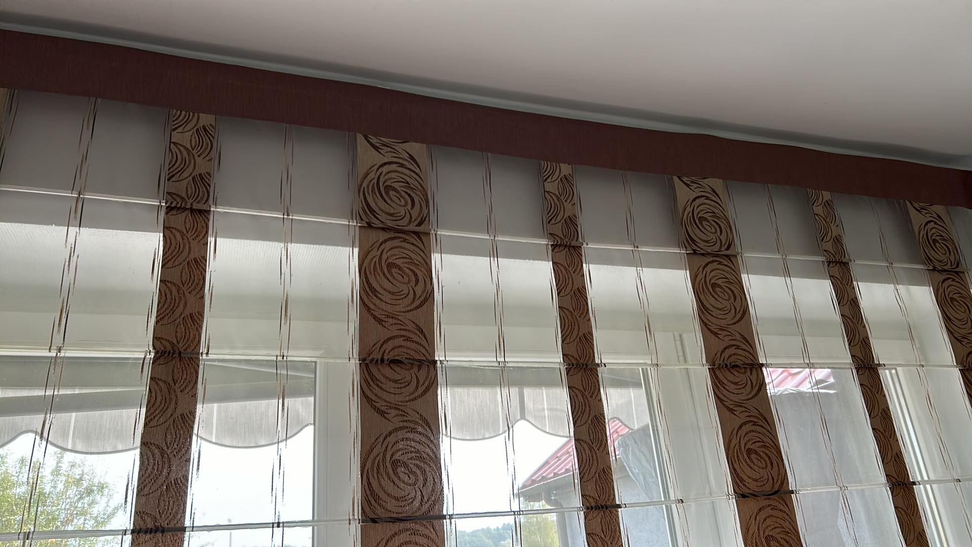 Roleta rzymska szer  2,5m wys 2,45m