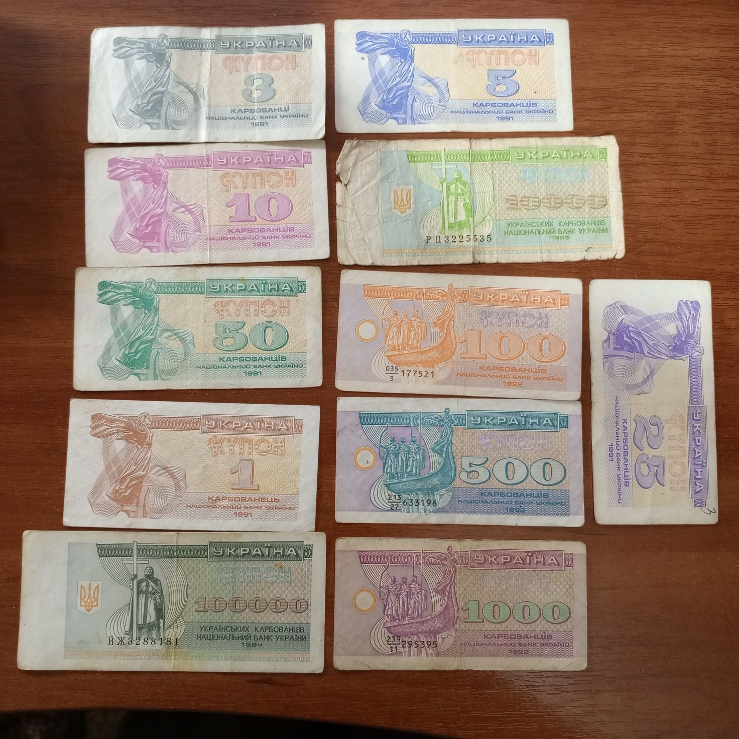 Купюры Украина, ссср ,беларусь