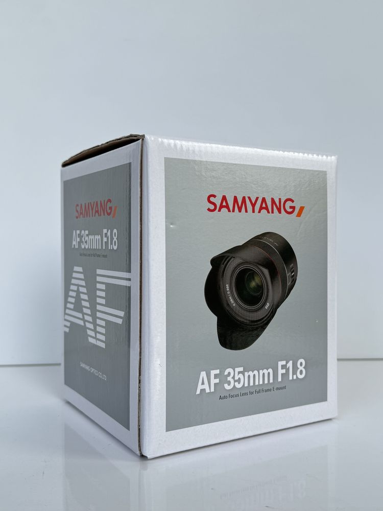 Новий Обʼєктив Samyang AF 35mm f/1,8 FE Sony E-Mount