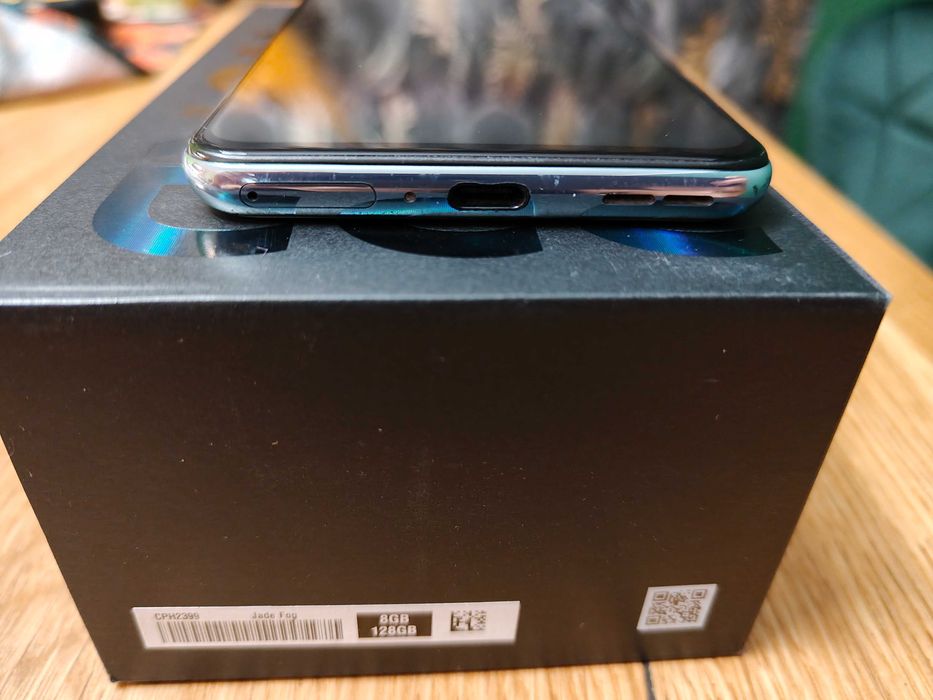 Jak nowy telefon OnePlus Nord 2T 5G 8/128GB Jade Fog, zestaw, smartfon