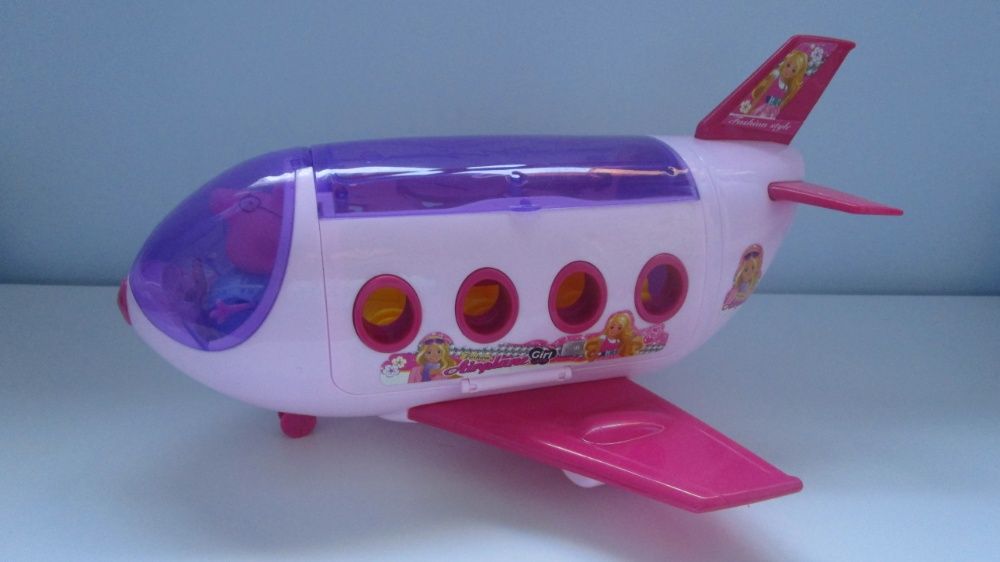 Avião da Porquinha Peppa c/ Papá Porquinho + 6 crianças à escolha NOVO