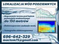 Tanio-szukanie wody-lokalizacja wód gruntowych-do 150 km od Bydgoszczy