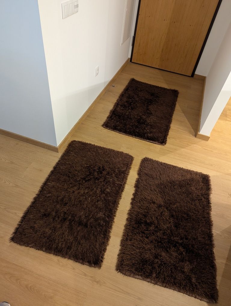 Conjunto de tapetes de quarto