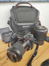 Sony a-350, 2 obiektywy