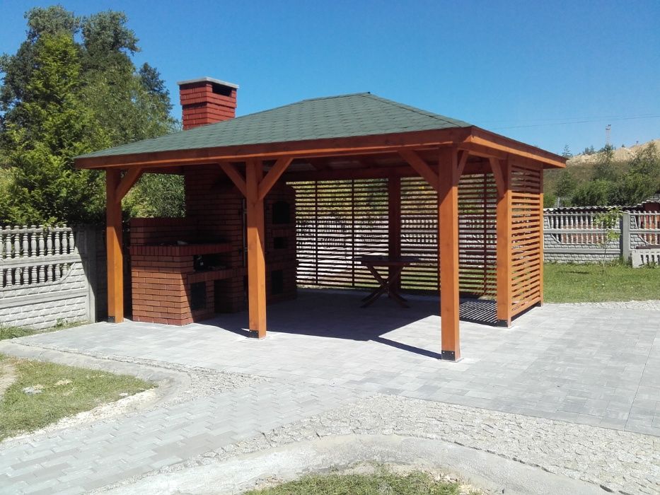 Altana drewniana altany ogrodowe