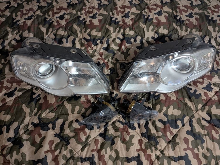 Фари Passat B6 ( valeo ) оригінал ціна за 2 шт. + ПТФ