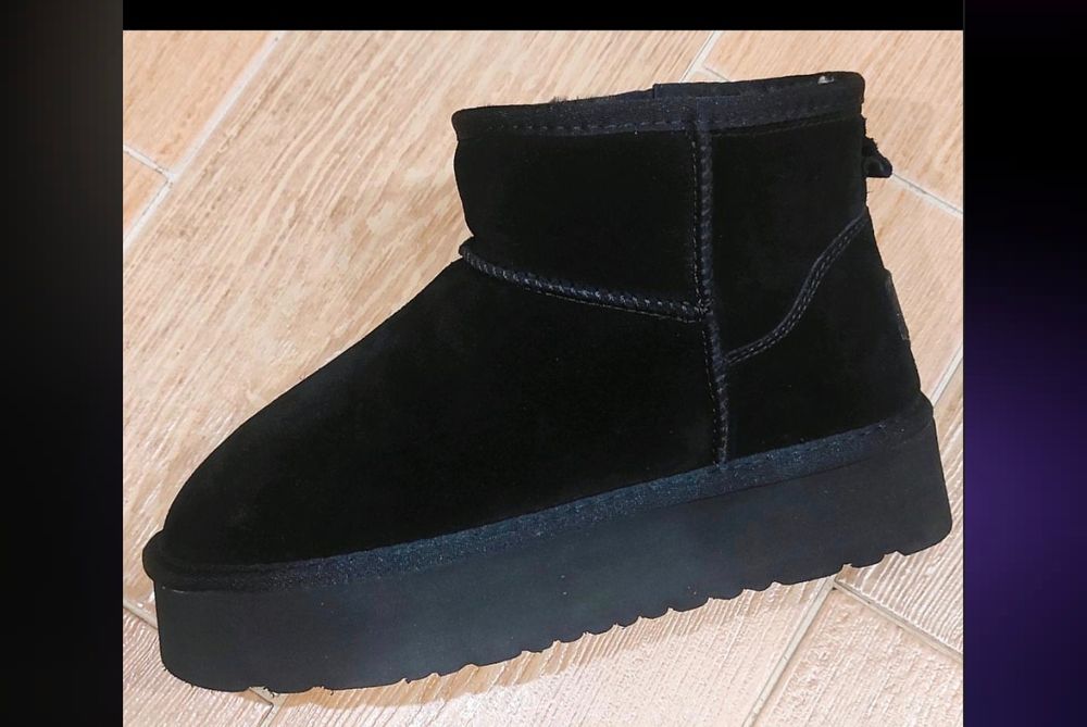 UGG 37-41 зимні на міху, легкі