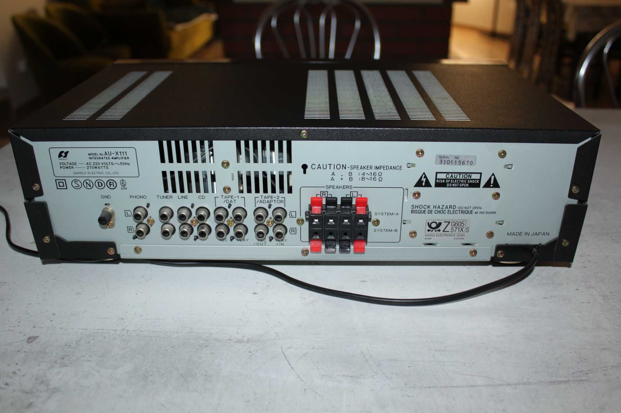 Wzmacniacz Sansui AU-X111