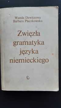 Zwięzła gramatyka języka niemieckiego Płaczkowska, Dewitzowa 1975