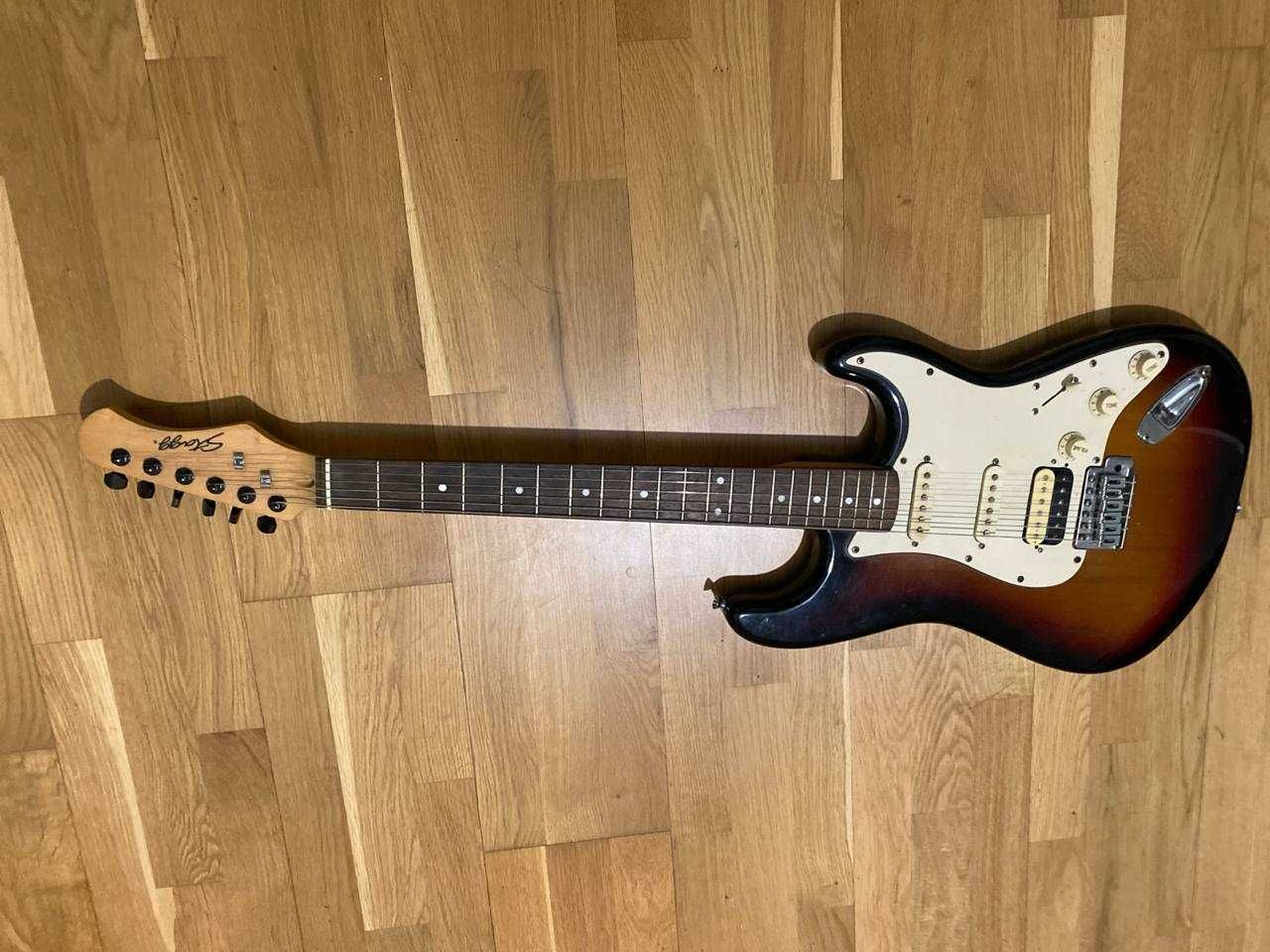 Електрогитара Stagg, 2002 sunburst