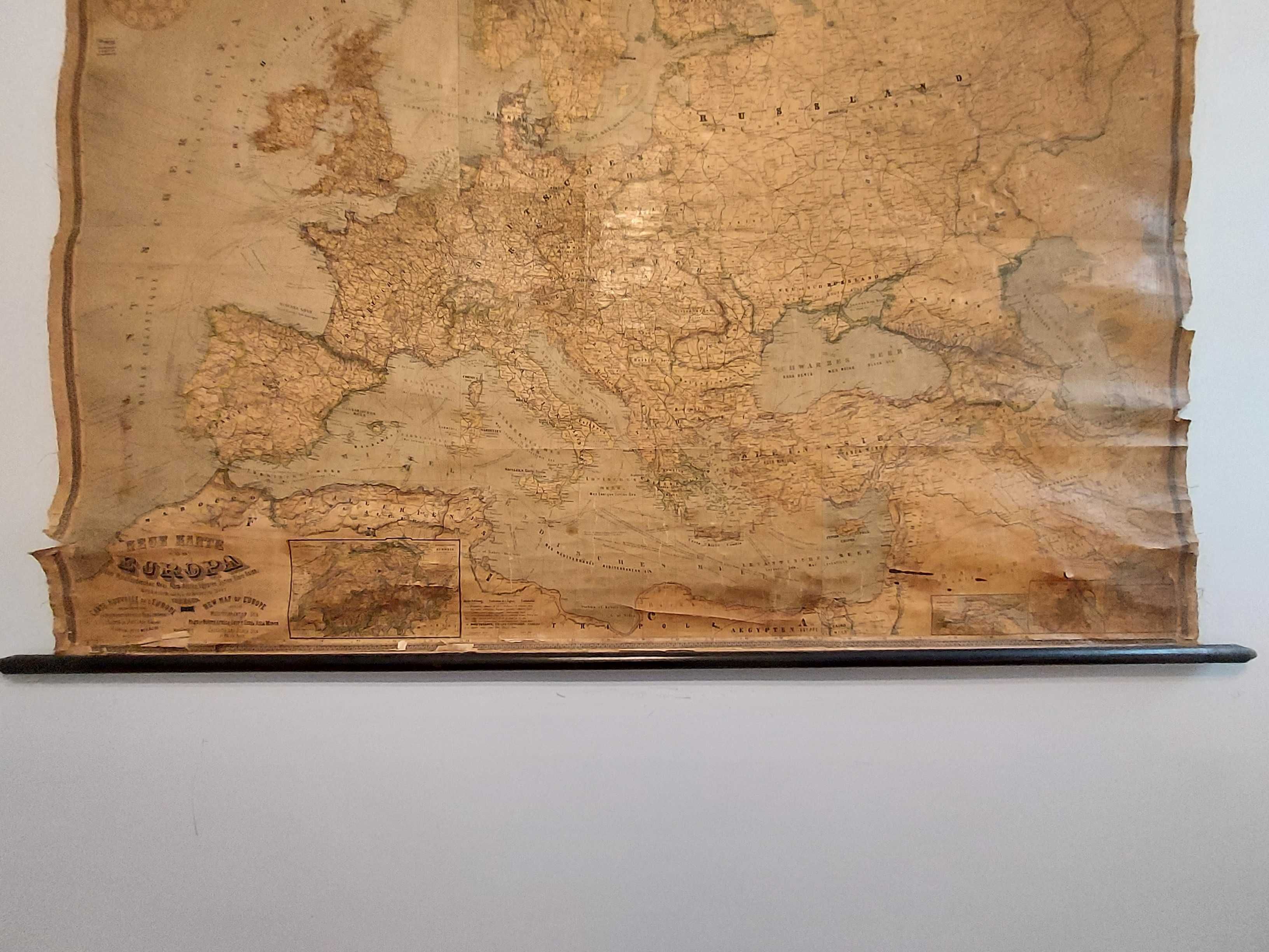 Mapa - 140 letnia